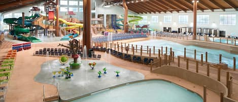 Indoor pool, outdoor pool, cabanas (surcharge), sun loungers