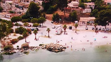 Stroll along the beach and enjoy the scenic views of this charming coastal town.