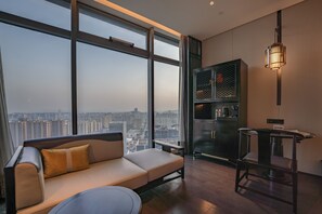 Luxury-Zimmer, 1 King-Bett, Stadtblick