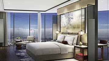 Down comforters, minibar, in-room safe, desk