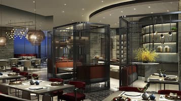 Melayani makan siang dan makan malam dengan sajian masakan Cina