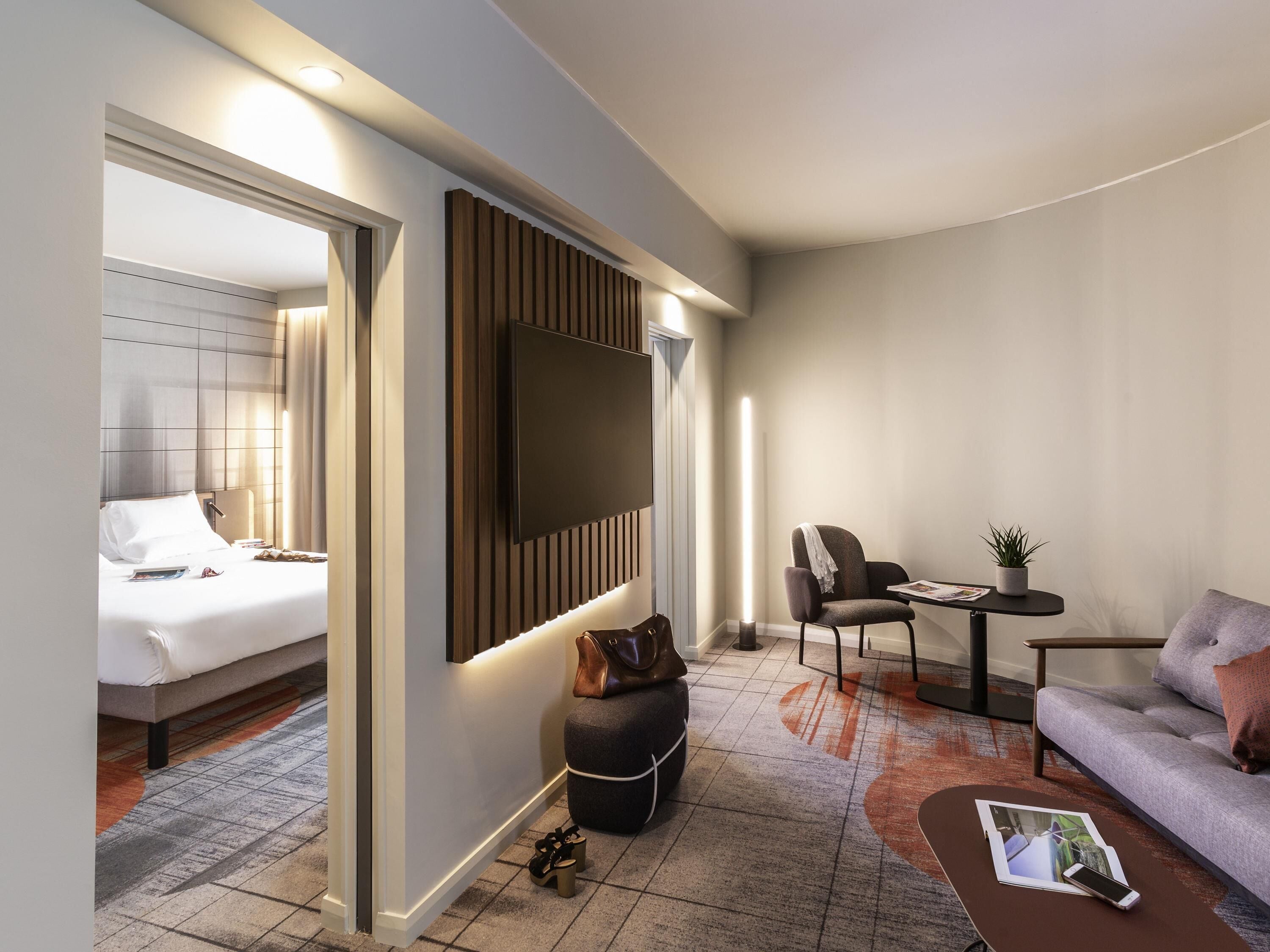 Superior-Suite, 1 King-Bett | Allergikerbettwaren, Minibar, schallisolierte Zimmer