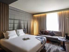 Ropa de cama hipoalergénica, minibar y sistema de insonorización 