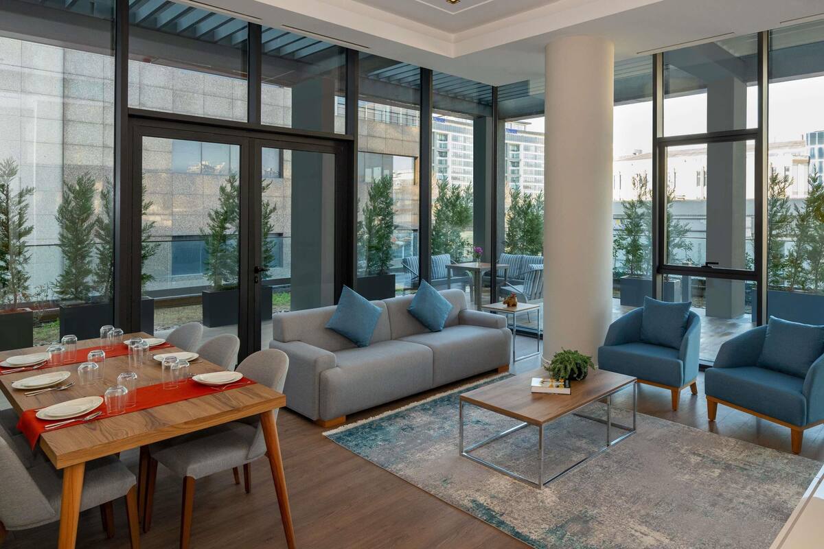 아파트, 침실 4개 (Garden Villa) | 객실 내 금고, 책상, 암막 커튼, 다리미/다리미판