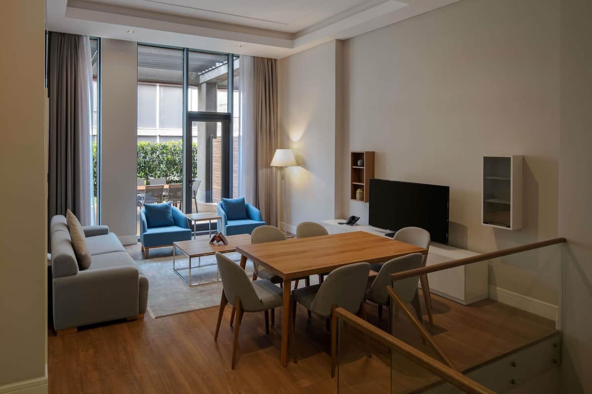 Villa, 3 Bedrooms (Garden Villa) | In-room safe, desk, blackout drapes, iron/ironing board