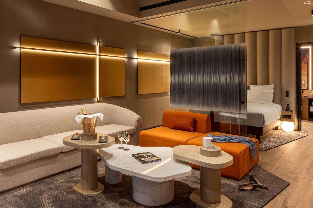 Suite presidencial, 1 cama King size | Ropa de cama hipoalergénica y minibar