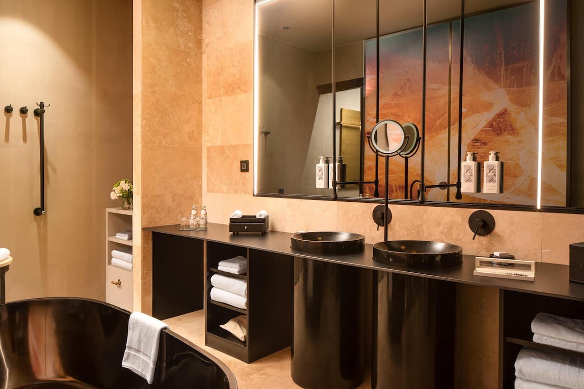 1 chambre, literie hypoallergénique, minibar