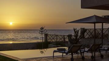 1 soveværelse, premium-sengetøj, senge med topmadrasser, minibar