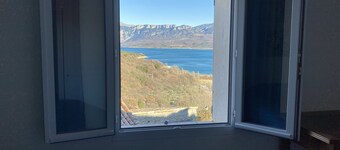 Family, village and lake