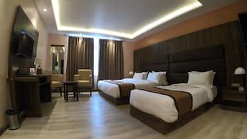 Family Room | Cadar kapas Mesir, peralatan tempat tidur premium, gebar bulu kapas