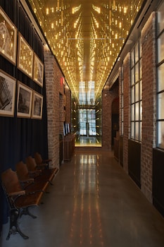 Hotel entrance and lobby at CIVILIAN Hotel