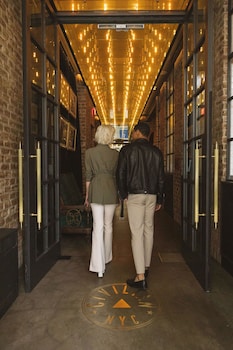 Hotel entrance at CIVILIAN Hotel