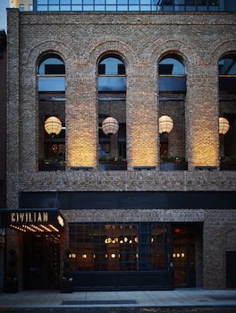 Hotel exterior and entrance at CIVILIAN Hotel