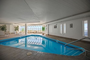 Indoor pool, a heated pool - Oceanfront Seawatch condos- unit 407 (Old Orchard Beach)