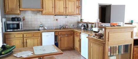 Kühlschrank, Ofen, Herdplatte, Geschirrspüler