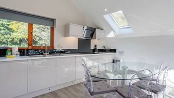 Oven, dishwasher, high chair, freezer