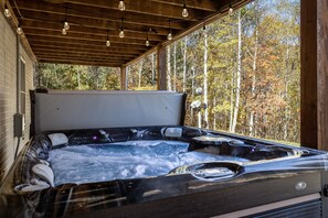 Bain à remous extérieur