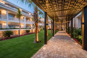 Fachada de la propiedad