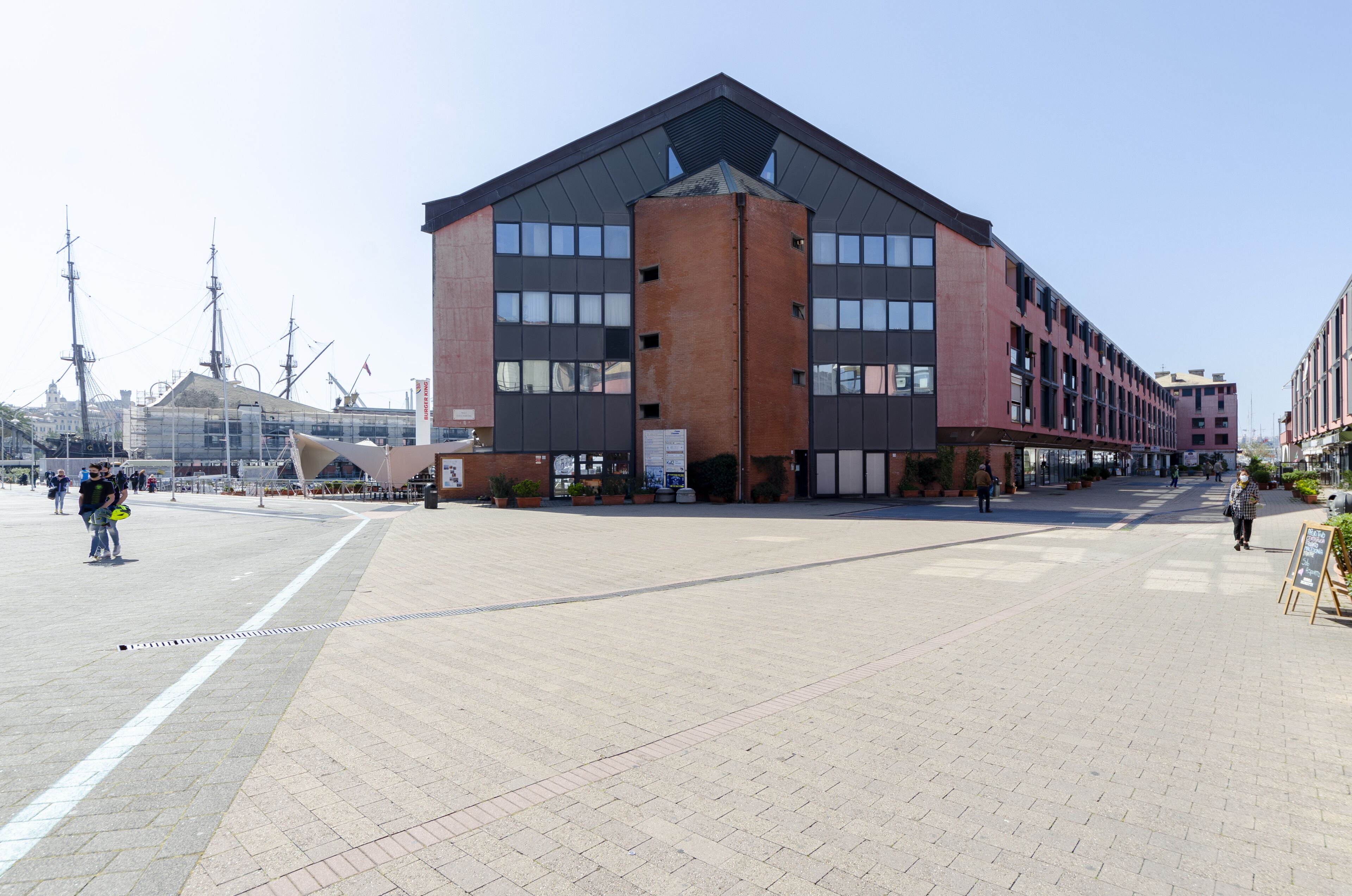 Façade de l’hébergement