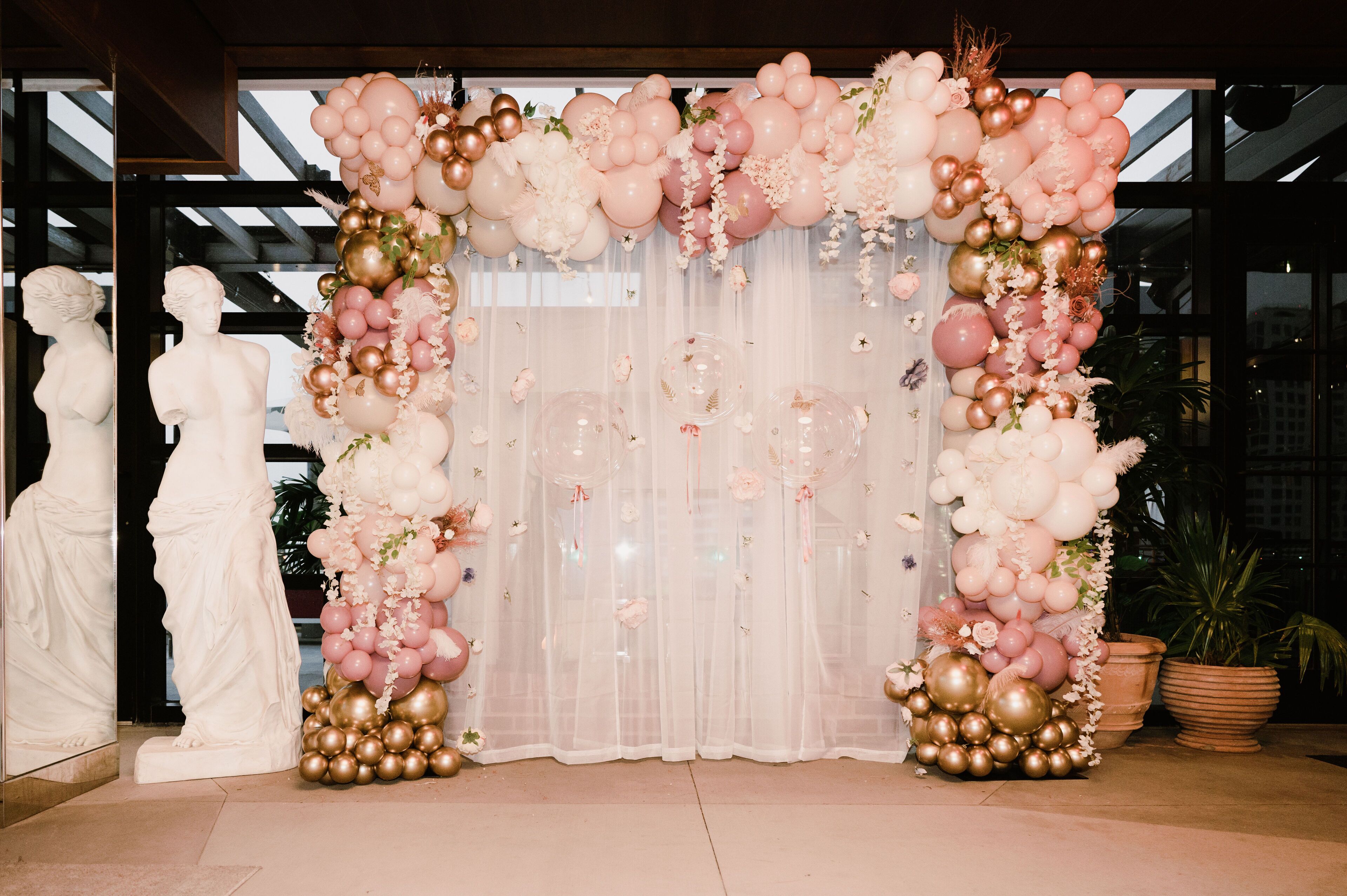 Indoor wedding