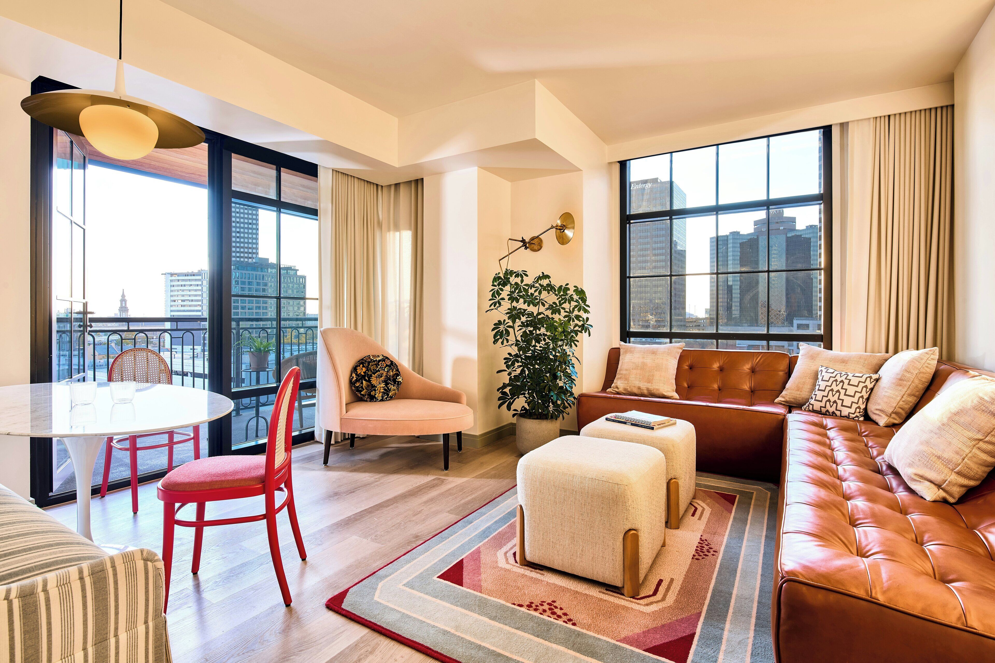 Grand Suite, 1 King Bed, Balcony, City View (Chamber, ADA) | Premium bedding, minibar, in-room safe, laptop workspace