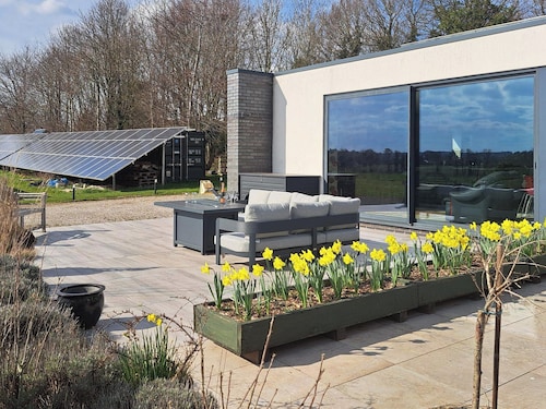 A stylish converted barn annex.