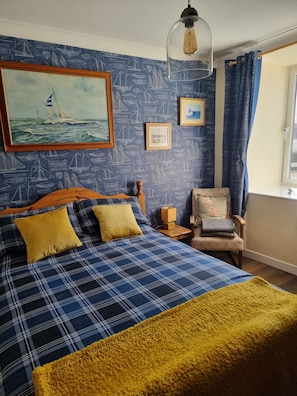 Superior Double Room (Captain's Cabin) | Individually decorated, bed sheets