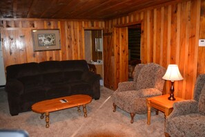 TV, fireplace, DVD player