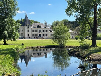 Fairytale castle with heated outdoor pool