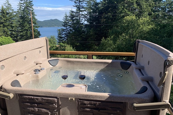 Enjoy the (4) Person Hot Tub!