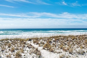 Beach nearby, beach towels