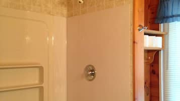 Douche, papier toilette