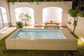 Una piscina riscaldata
