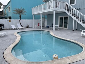 Alberca al aire libre 