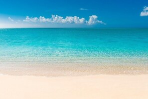 En la playa, toallas de playa