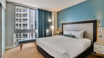 1 多间卧室、熨斗/熨衣板、WiFi、床单