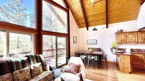 تلفزيون، مدفأة، كُتُب