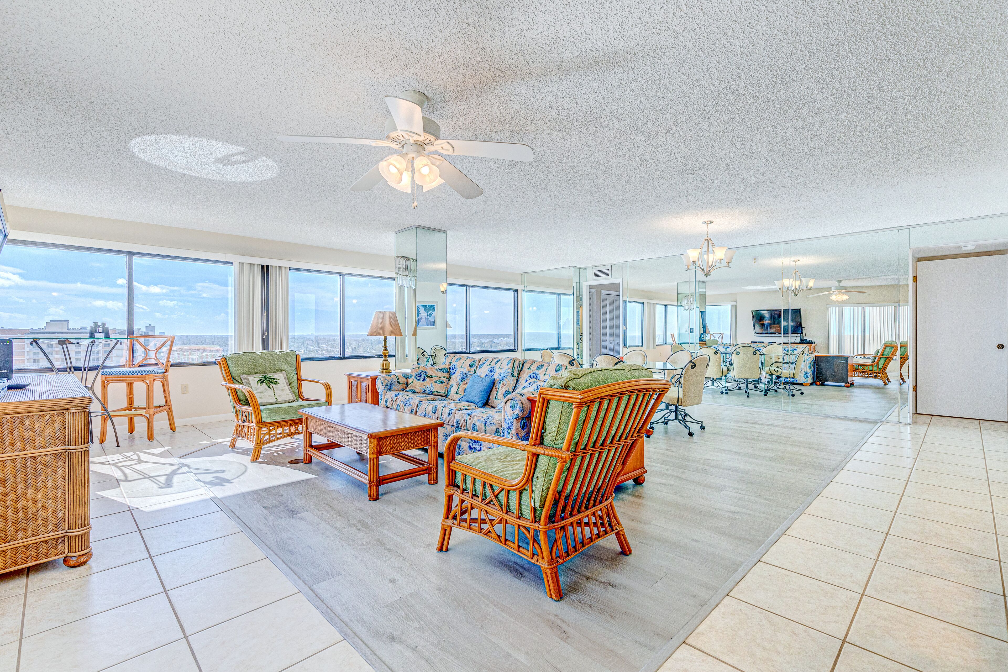 Oceanfront Penthouse Condo with Ocean Views, Shared Outdoor Pool, and WiFi