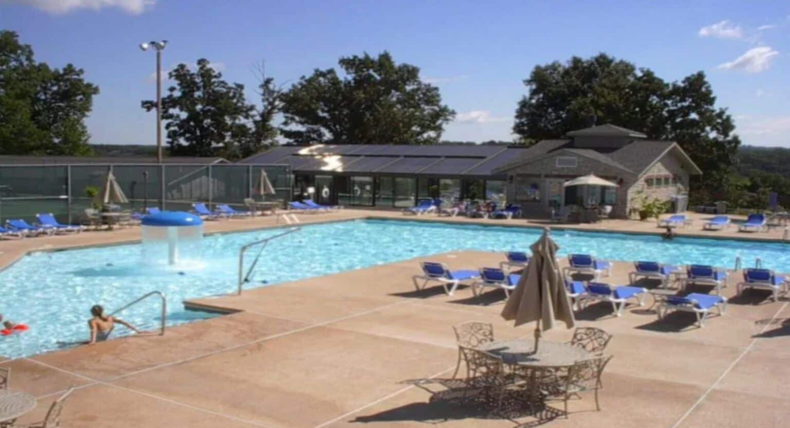 Piscine chauffée