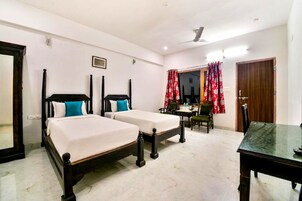 In-room safe, desk, rollaway beds, individually furnished