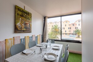 Dining - La Brigantine - appartement avec piscine proche plage (Gruissan)
