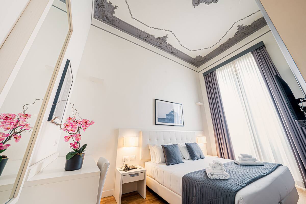 Deluxe Triple Room | Frette Italian sheets, premium bedding, down duvets, pillow-top beds