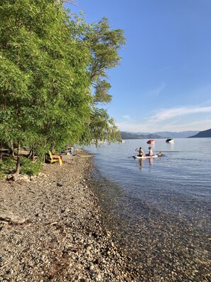 Sulla spiaggia