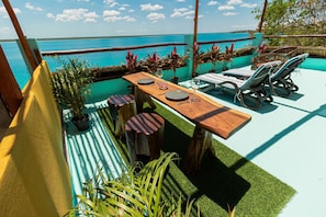 Chambre Double Premium, vue lagon | Vue de la chambre