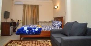 Pillow-top beds, minibar, blackout curtains, iron/ironing board