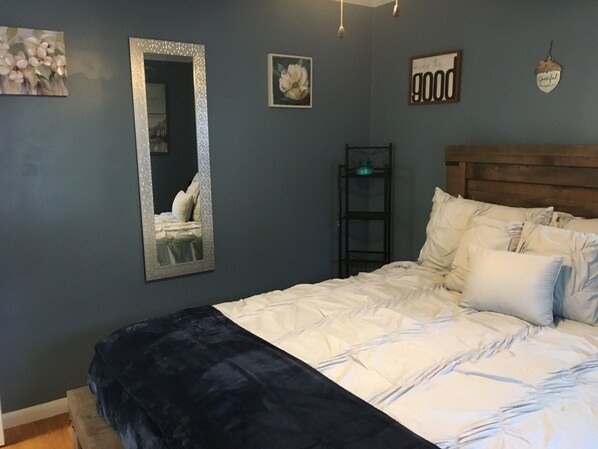 2 chambres, accès au Wi-Fi (inclus), literie fournie