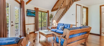 Carters Lake Lakeview Cabin #6 includes free boat slip at the Marina