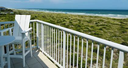 Oceanfront Spectacular Top FLR 3BDR/3BR Wrightsville Dunes Condo Sleeps 6 adults