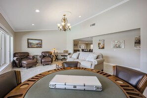 Smart TV, video games, table tennis, printers