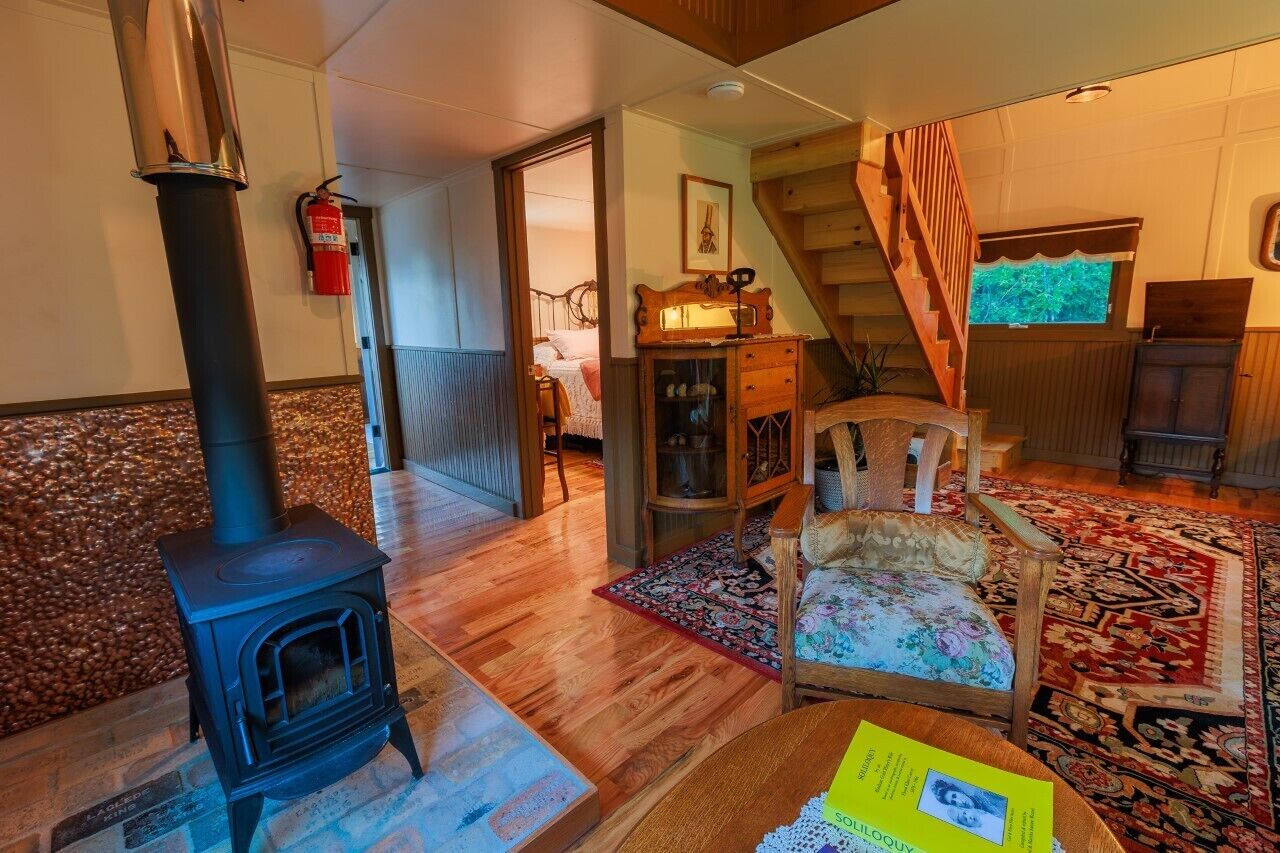 Cottage Signature, salle de bains attenante, vue montagne | Coin séjour